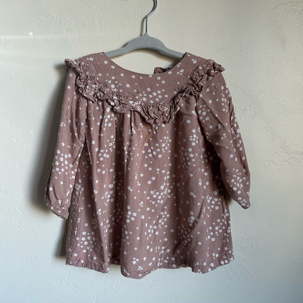 H&M floral pink dress